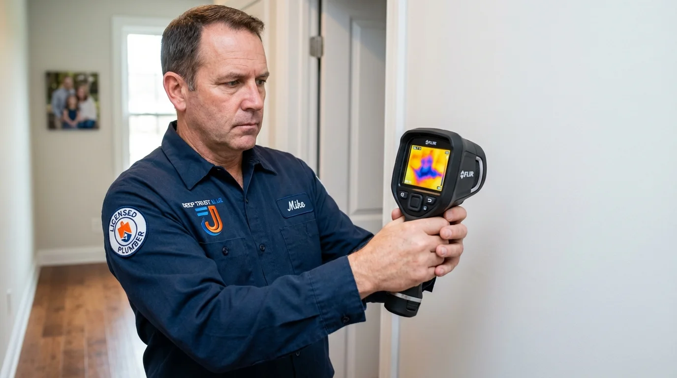 Thermal imaging leak detection by Johns Plumbing LLC in Social Circle